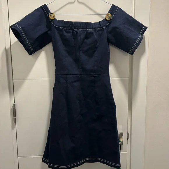Pixie Market Navy Mini dress - Picture 4 of 6